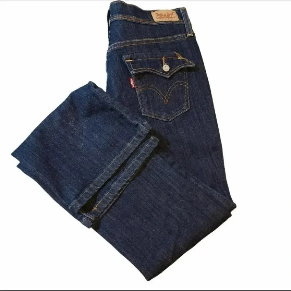 Levi's 505 Boot cut 4M‎ W27 L32 blue jeans